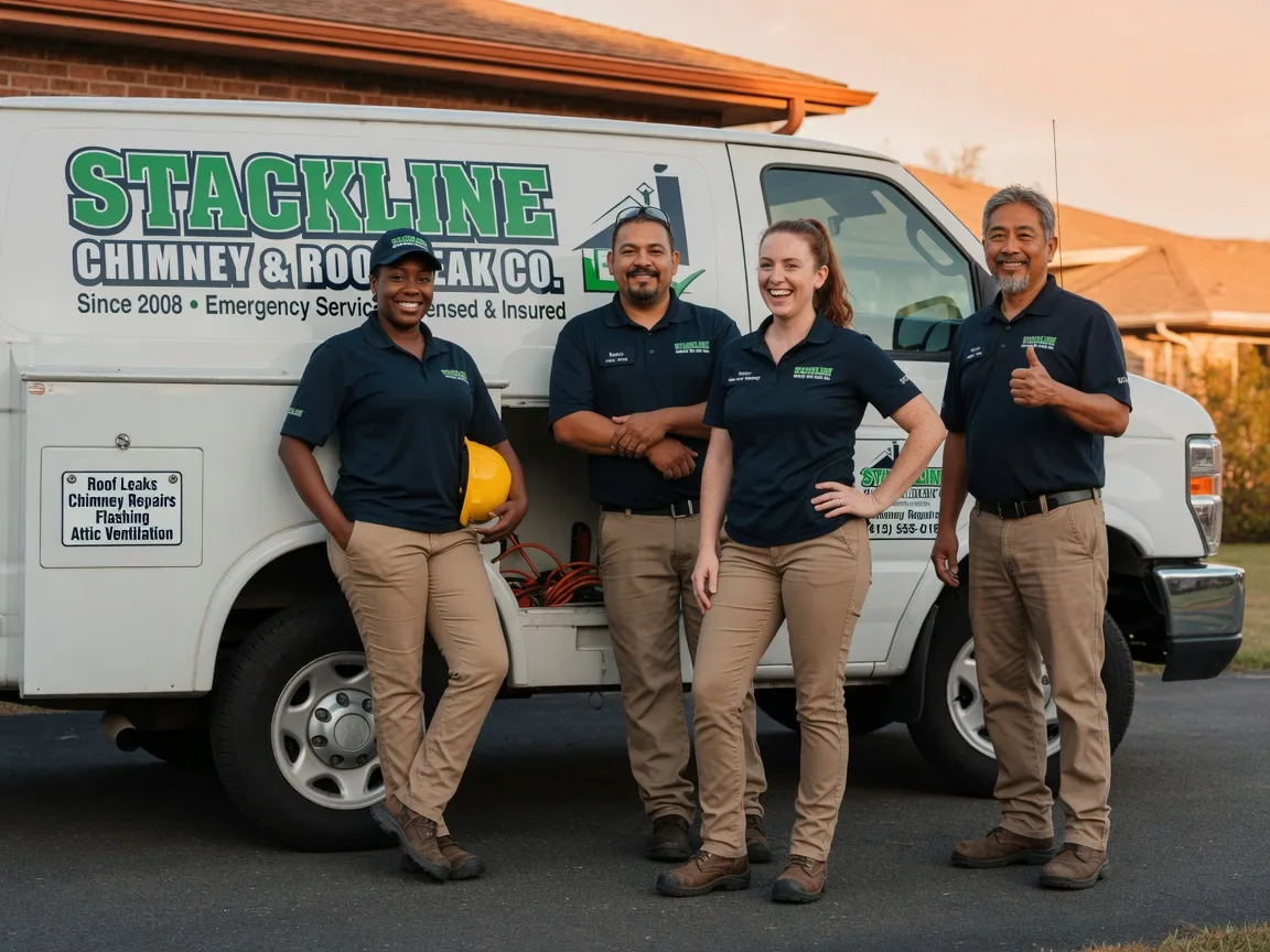 Chimney flashing repair company in Pollok, TX